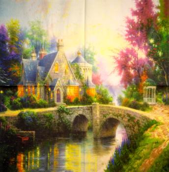 198 Garden - 3-ply - Thomas Kinkade